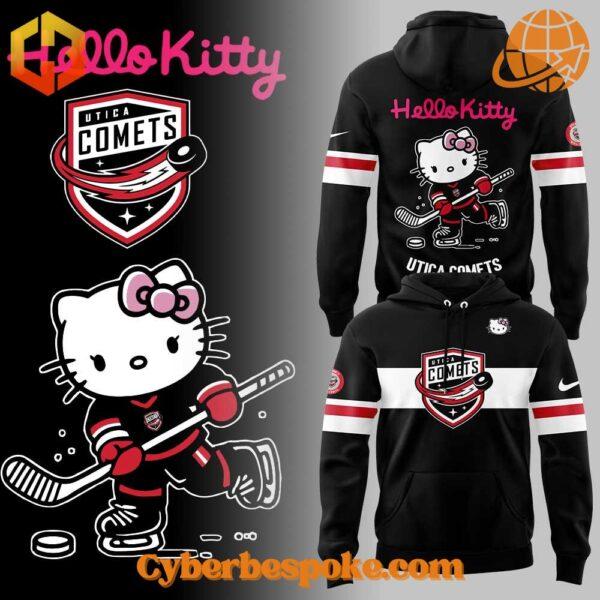 Express yourself effortlessly with the Utica Comets Hello Kitty Sweatshirt – style without limits.