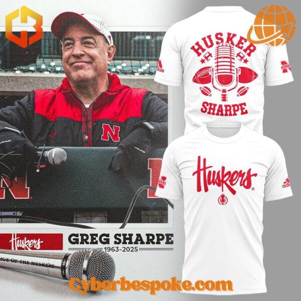 The Voice Of The Nebraska Huskers Greg Sharpe Hoodie is your new go-to for effortless style.