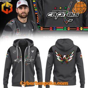 Experience fashion in a new dimension with the Washington Capitals Black History Month Hoodie – wear the unexpected.