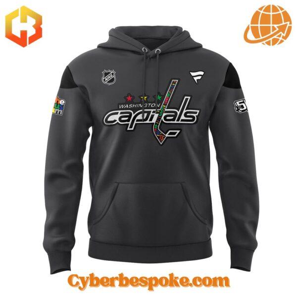 Express yourself with the Washington Capitals Black History Month Custom Hoodie – high-definition colors meet all-day comfort.