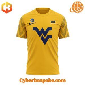 The West Virginia Men Basketball Shirt offers premium quality with a modern touch.