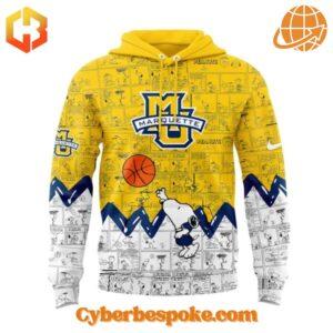 The West Virginia Men Basketball Th Anniversary Of Peanuts Snoopy Hoodie offers premium quality with a modern touch.