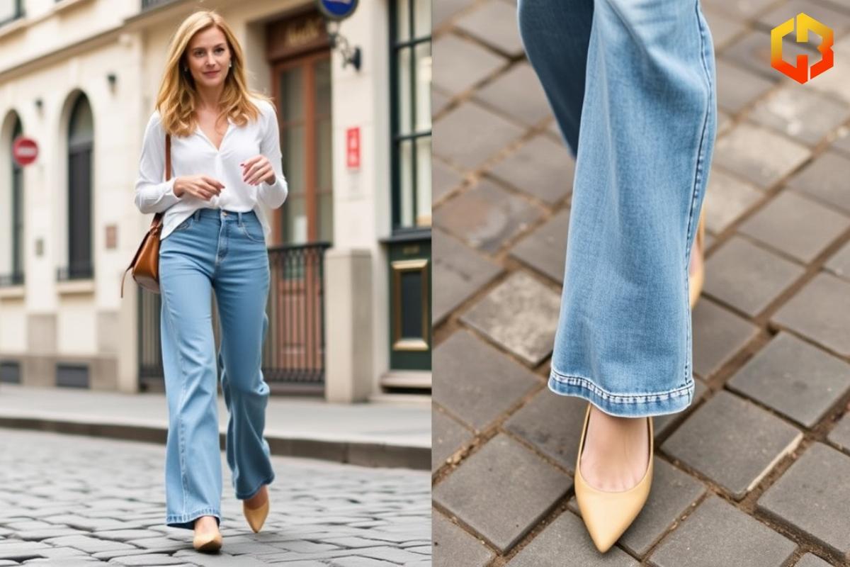 What Shoes to Wear with Wide-Leg Jeans