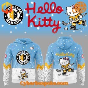 The Wheeling Nailers Hello Kitty Hoodie is designed for all-day wear with a standout look.