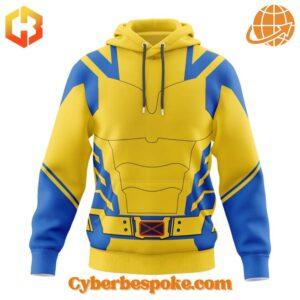 Wolverine Costumes Cosplay Shirt features breathable fabric and all-over dye-sublimation prints.