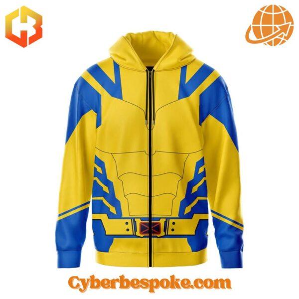 Wolverine Costumes Cosplay Shirt features breathable fabric and all-over dye-sublimation prints.