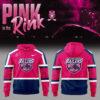 A soft cotton Worcester Railers Pink In The Rink Autographed Anthony Repaci Bobblehead Hoodie ( ) eaturing a minimalist design.