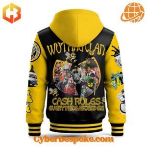 Versatile Wu Tang Clan Clash Rules Hooded Baseball Jacket designed for everyday wear and effortless style.