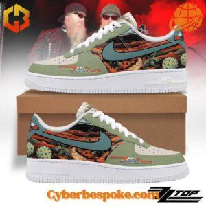 Bold design, cloud-like comfort – Zz Top Band Nike Air Force Shoes blends vibrant color with lightweight wearability.