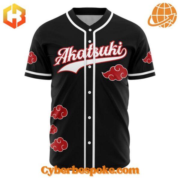 The Akatsuki Naruto Shippuden Custom Baseball Jersey makes every outfit stand out.