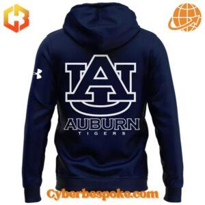 Stylish and comfortable 3 Auburn Tigers Men's Basketball 2025 Sec Champions Hoodie designed for all-day wear.