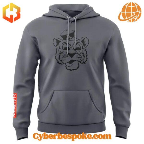 Classic Auburn Tigers Men’s Basketball Hoodie with a modern fit and stylish design.