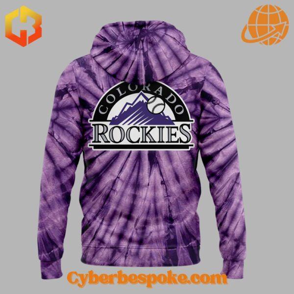 The Colorado Rockies Grateful Dead Night Hoodie makes every outfit stand out.