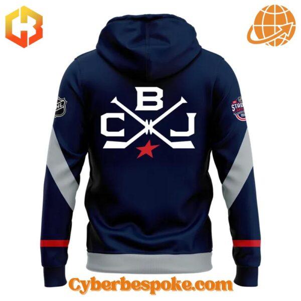 Stylish and comfortable 3 Columbus Blue Jackets 2025 Stadium Series Hoodie designed for all-day wear.