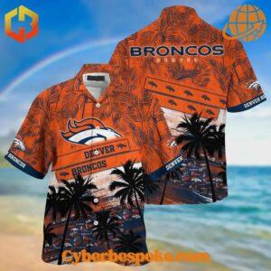 The Denver Broncos Hawaiian Shirt makes every outfit stand out.