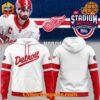 Stylish and comfortable 1 Detroit Red Wings 2025 Stadium Series Hoodie designed for all-day wear.