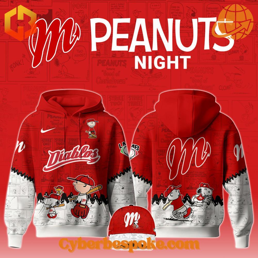 1 Diablos Rojos Del México 75th Anniversary Of Peanuts Snoopy Hoodie Stylish and comfortable 1 Diablos Rojos Del México 75th Anniversary Of Peanuts Snoopy Hoodie designed for all-day wear.