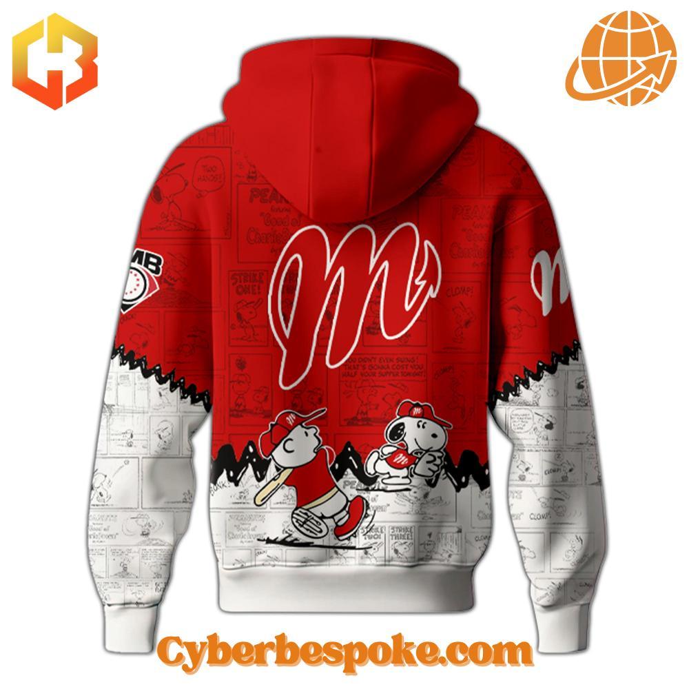 3 Diablos Rojos Del México 75th Anniversary Of Peanuts Snoopy Hoodie Stylish and comfortable 3 Diablos Rojos Del México 75th Anniversary Of Peanuts Snoopy Hoodie designed for all-day wear.
