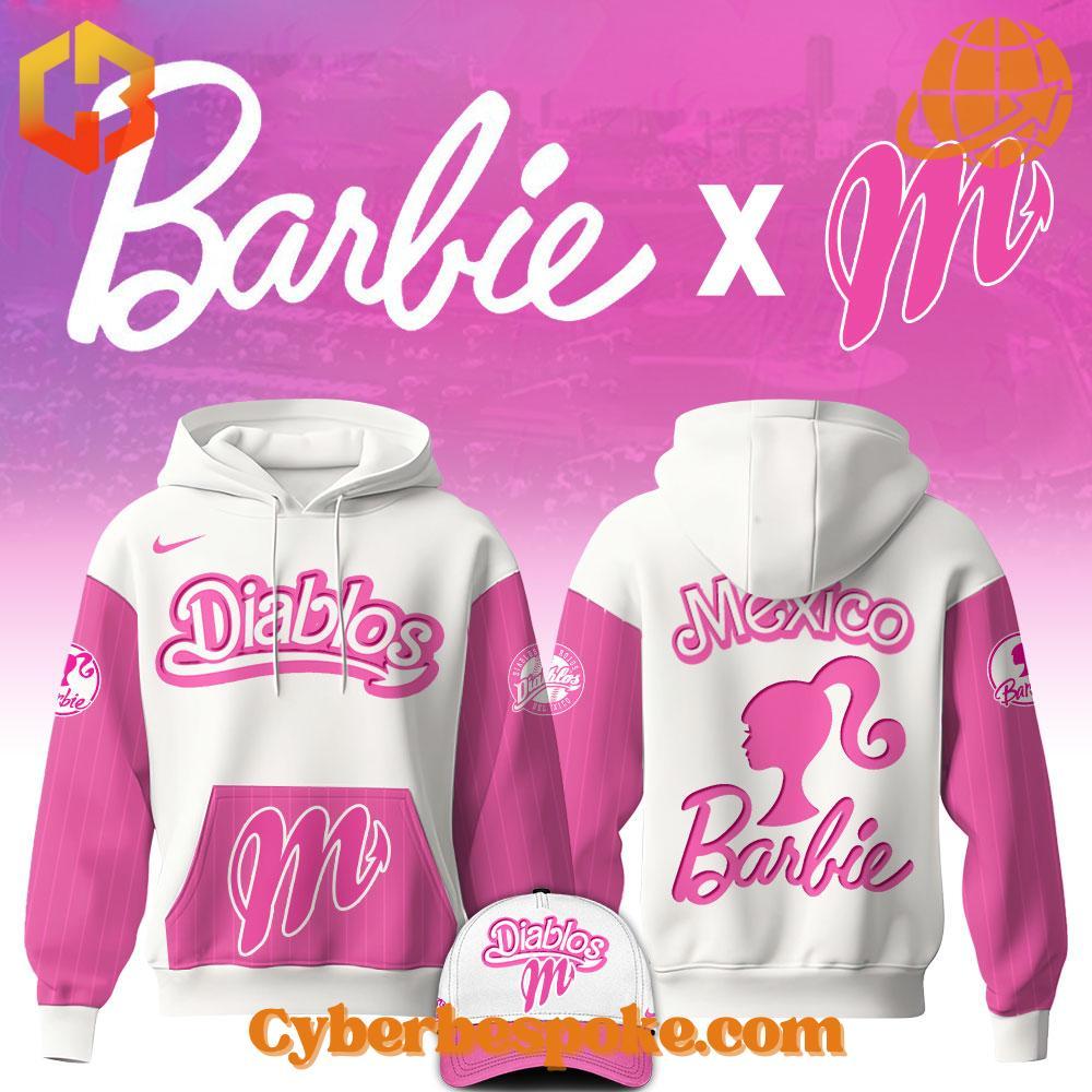 1 Diablos Rojos Del México Barbie Night Game 2025 Hoodie Stylish and comfortable 1 Diablos Rojos Del México Barbie Night Game 2025 Hoodie designed for all-day wear.