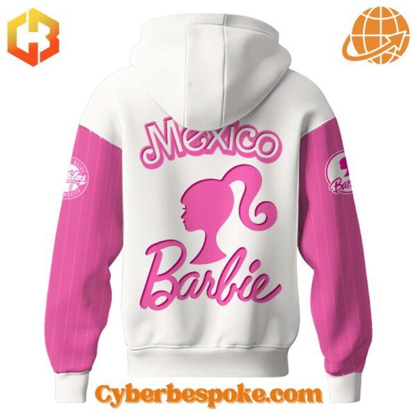 Stylish and comfortable 3 Diablos Rojos Del México Barbie Night Game 2025 Hoodie designed for all-day wear.