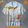 Classic Genesis Band Foxtrot Hawaiian Shirt with a modern fit and stylish design.