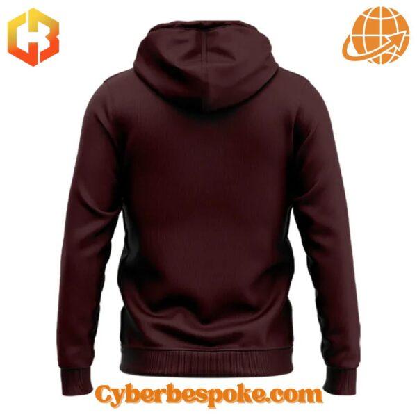 Stylish and breathable Hawthorn Isc Mens Heritage Guernsey V Brown Hoodie, perfect for any occasion.