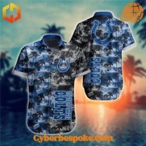 The Indianapolis Colts Ocean Breeze Hawaiian Shirt makes every outfit stand out.