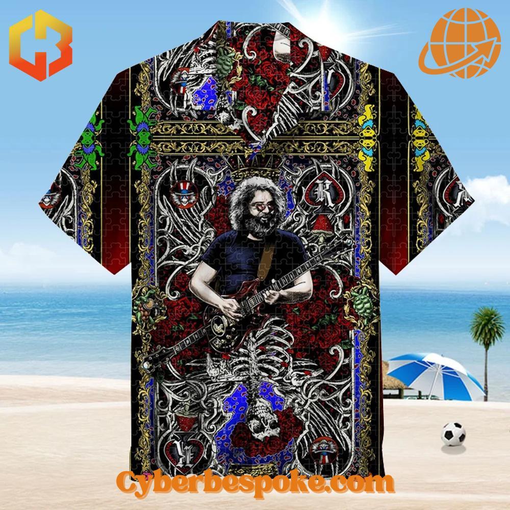 Jerry Garcia Grateful Dead Hawaiian Shirt The Jerry Garcia Grateful Dead Hawaiian Shirt makes every outfit effortless.