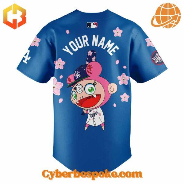 The Los Angeles Dodgers Takashi Murakami Mlb Tokyo Series Custom Baseball Jersey makes every outfit effortless.