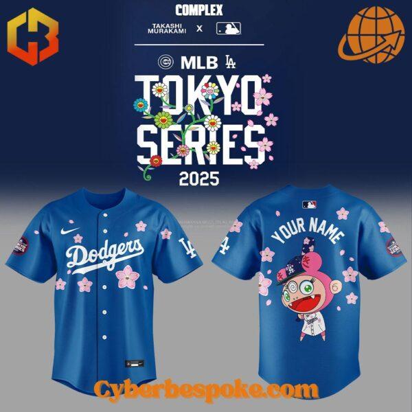 The Los Angeles Dodgers Takashi Murakami Mlb Tokyo Series Custom Baseball Jersey makes every outfit effortless.