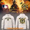 Stylish and breathable Milwaukee Brewers Firefighter Appreciation Night Hoodie, perfect for any occasion.