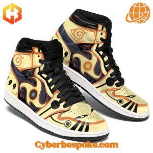 The 1 Naruto Uzumaki Bijuu Rasenshuriken Air Jordan 1 High is made to move with you.