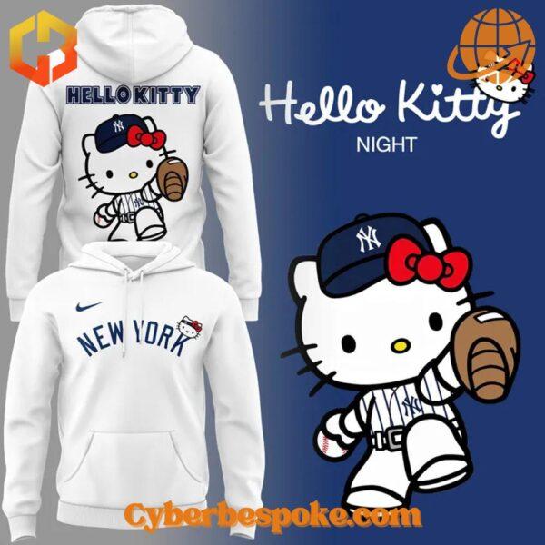 Stylish and comfortable New York Yankees Hello Kitty Shirt designed for all-day wear.