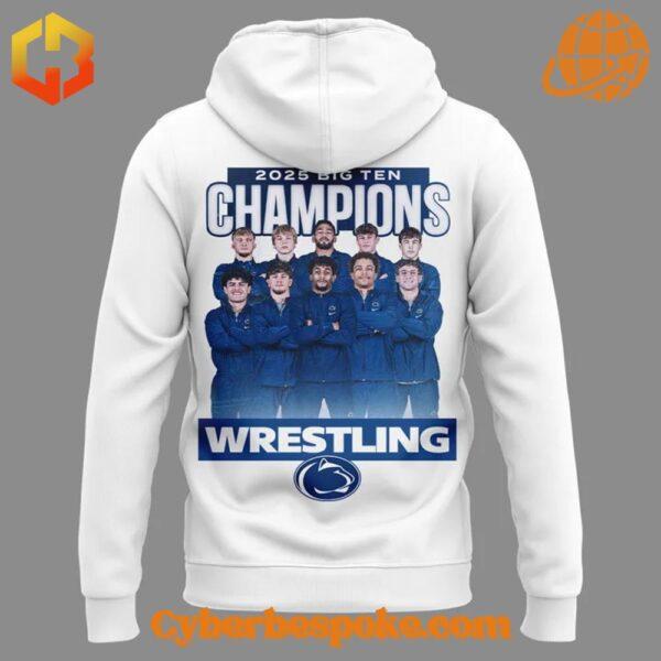 Stylish and breathable Penn State Wrestling Big Ten Wrestling Championships Hoodie, perfect for any occasion.