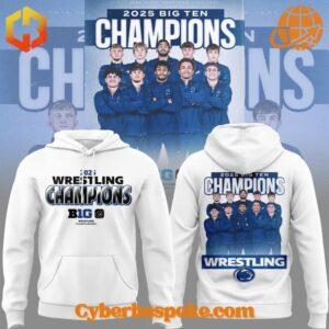 Stylish and breathable Penn State Wrestling Big Ten Wrestling Championships Hoodie, perfect for any occasion.