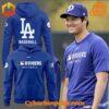 The Shohei Ohtani Los Angeles Dodgers Hoodie makes every outfit effortless.