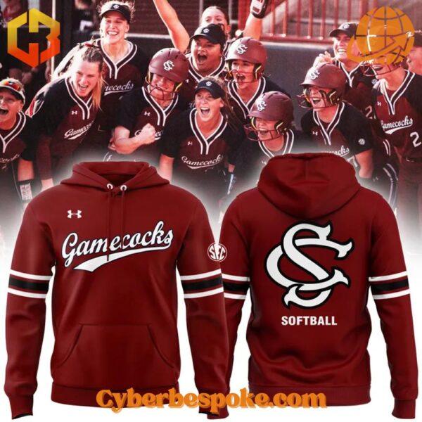 The 1 South Carolina Gamecocks Softball 2025 Hoodie makes every outfit effortless.