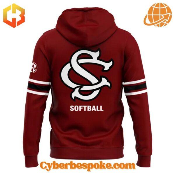 The 3 South Carolina Gamecocks Softball 2025 Hoodie makes every outfit effortless.