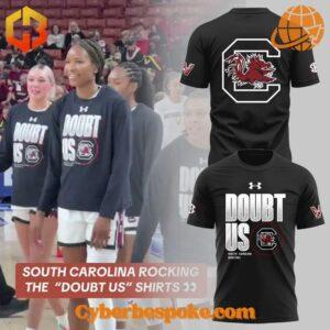 Stylish and breathable South Carolina Gamecocks Women's Basketball Doubt Us Hoodie, perfect for any occasion.