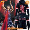 The 1 St John's Red Storm Men's Basketball 2025 Hoodie makes every outfit effortless.