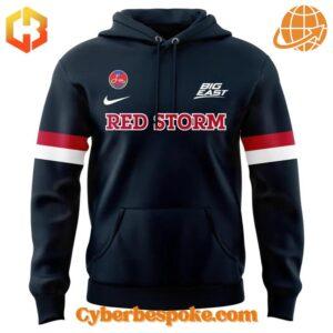 The 2 St John's Red Storm Men's Basketball 2025 Hoodie makes every outfit effortless.