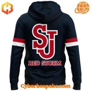 The 3 St John's Red Storm Men's Basketball 2025 Hoodie makes every outfit effortless.