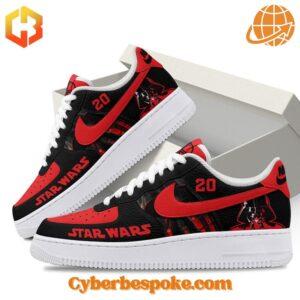 The Star Wars Darth Vader Nike Air Force Shoes is made to move with you.