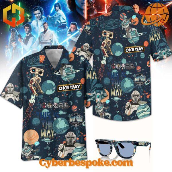 Stylish and breathable Star Wars One Way Hawaiian Shirt, perfect for any occasion.