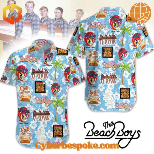 Stylish and comfortable The Beach Boys Hawaiian Shirt designed for all-day wear.