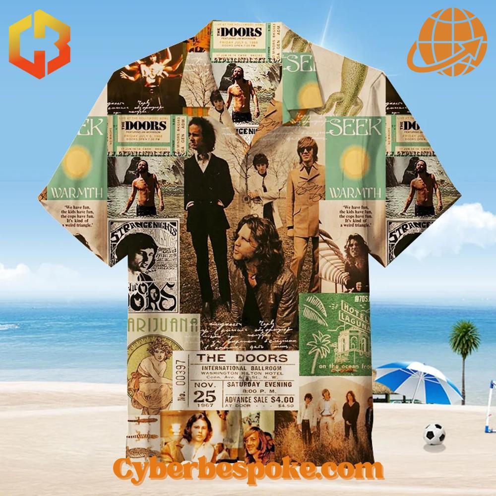 The Doors Album College Hawaiian Shirt The The Doors Album College Hawaiian Shirt makes every outfit effortless.