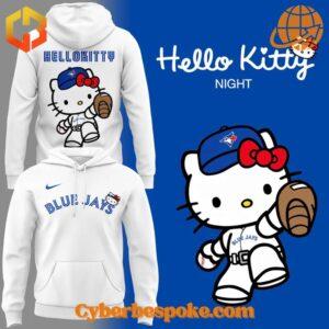 Stylish and comfortable Toronto Blue Jays Hello Kitty Hoodie designed for all-day wear.