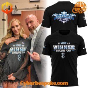 The Wwe Charlotte Flair Winner Royal Rumble Shirt makes every outfit stand out.